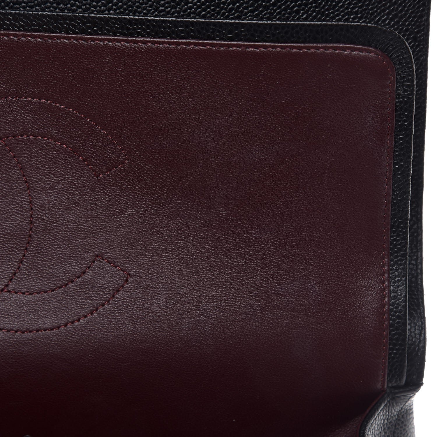 Chanel Caviar Quilted Maxi Double Flap Black 11 of 12