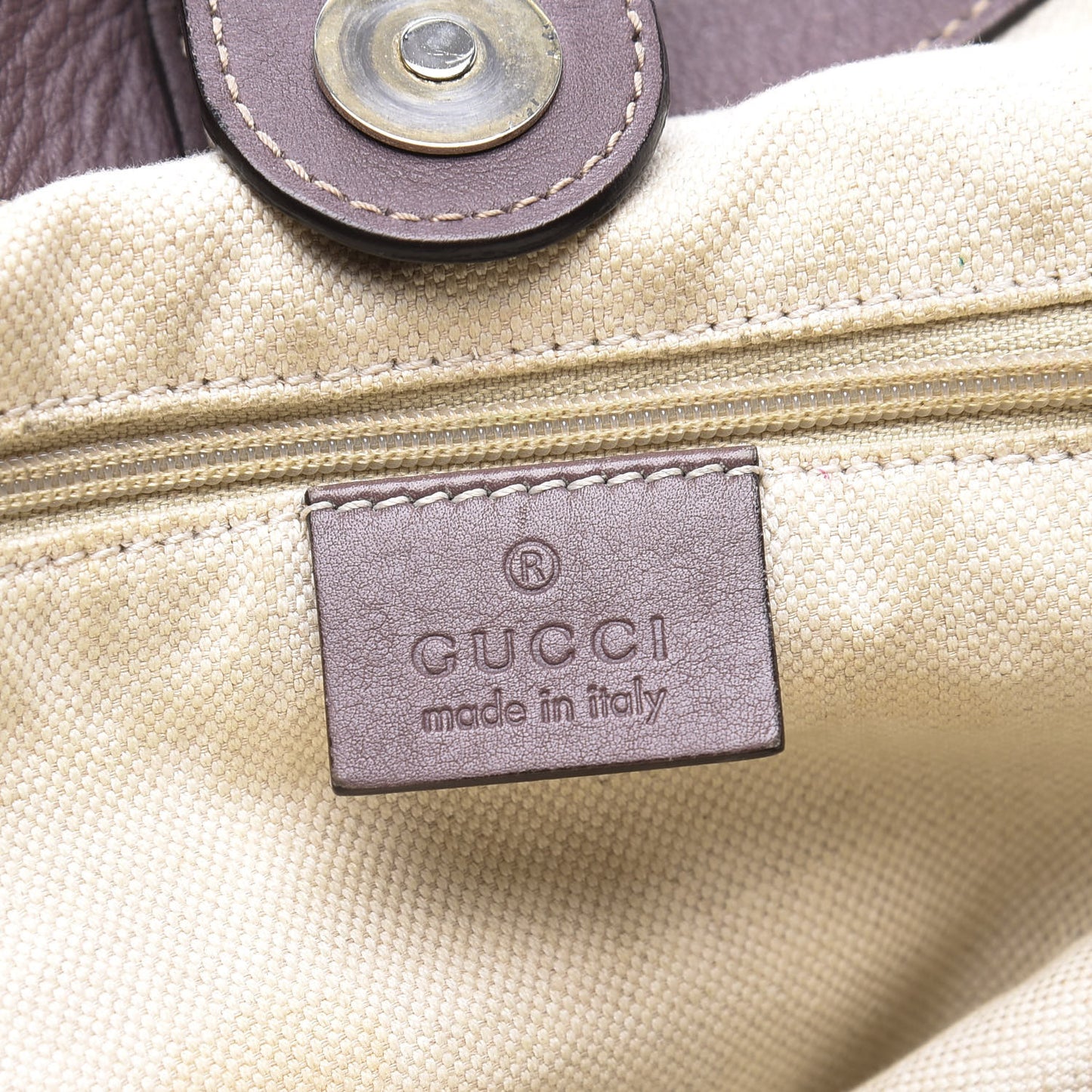 Guccissima Large Sukey Tote Mauve