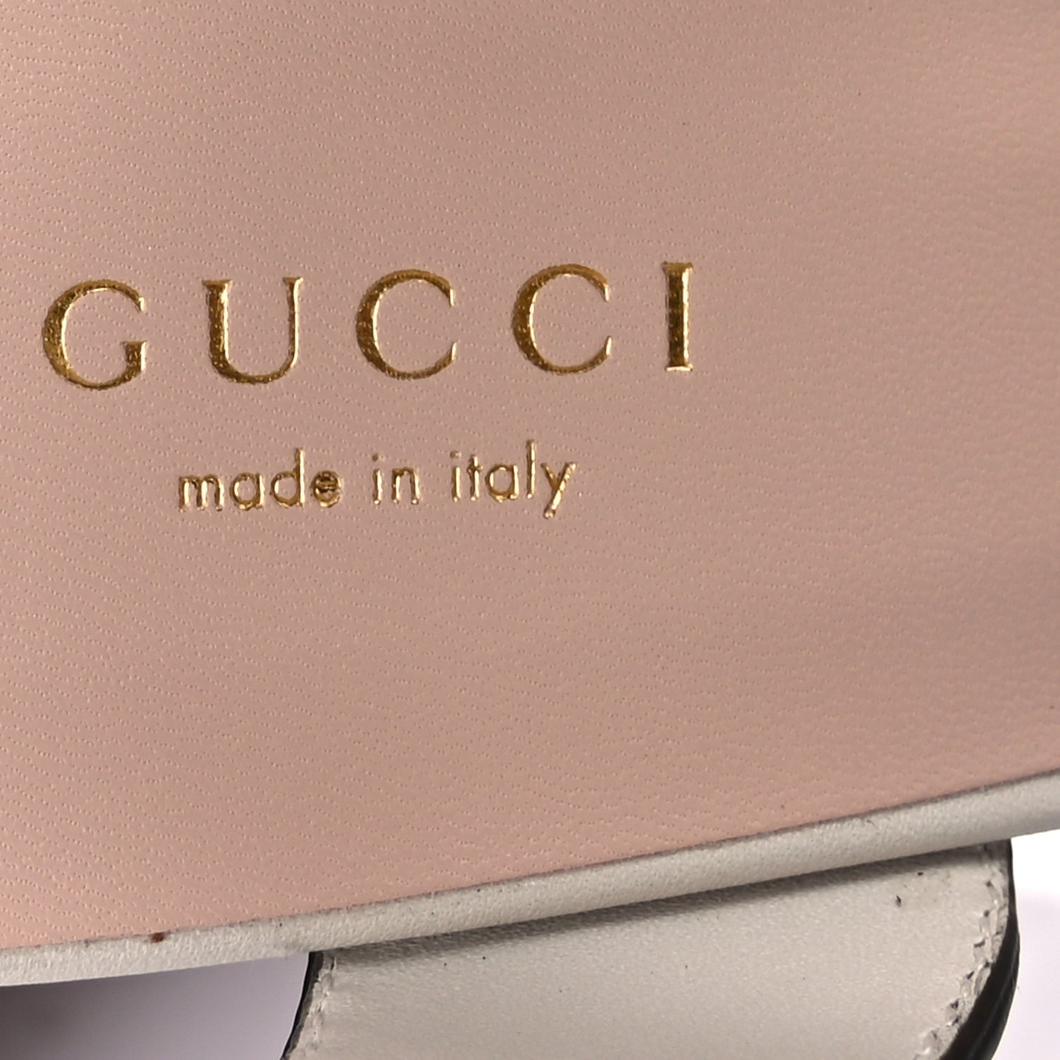 Gucci Cosmos Softy Calfskin Wooden Interlocking G Cut-Out 30/120mm Platform Sandals 37  Mystic White 8 of 9