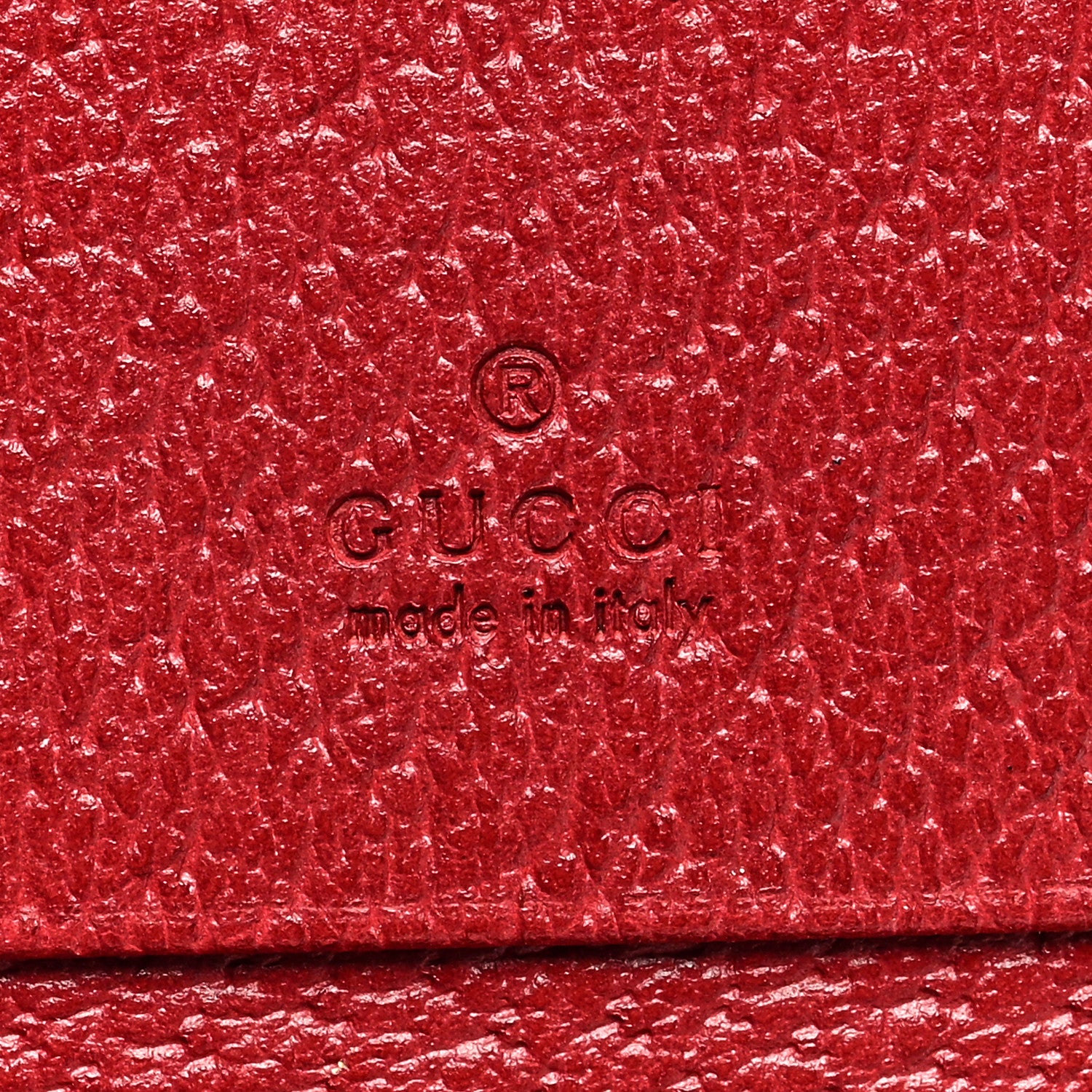Gucci GG Supreme Monogram Flora Web Ophidia Card Case Red 6 of 7