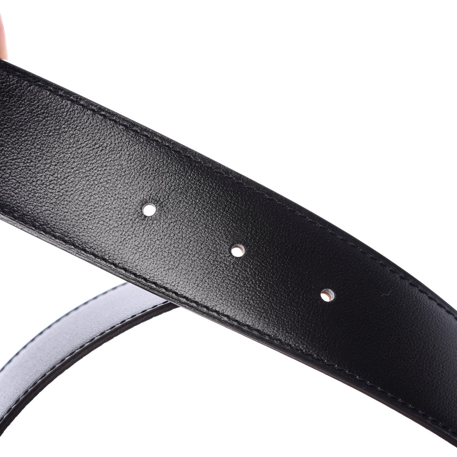 Hermes Togo Box 38mm Belt 90 Gold Black 5 of 5