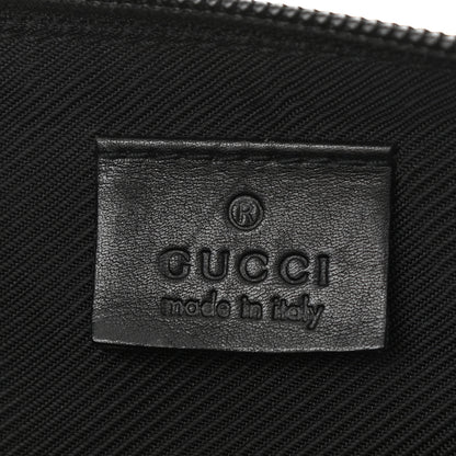 Gucci Monogram Web Boat Pochette Black 6 of 15