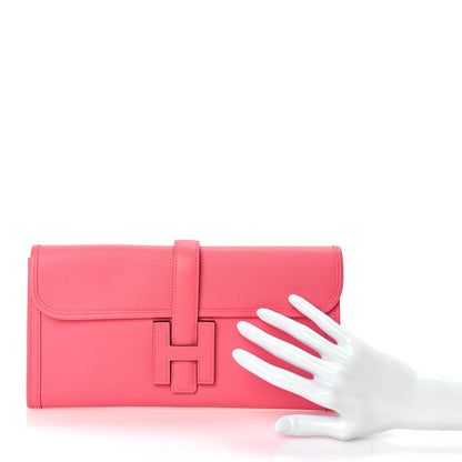Hermes Epsom Jige Elan 29 Clutch Rose Azalee 2 of 8