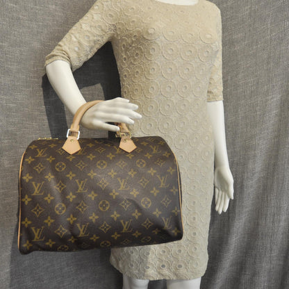 Louis Vuitton Monogram Speedy Bandouliere 30 2 of 8