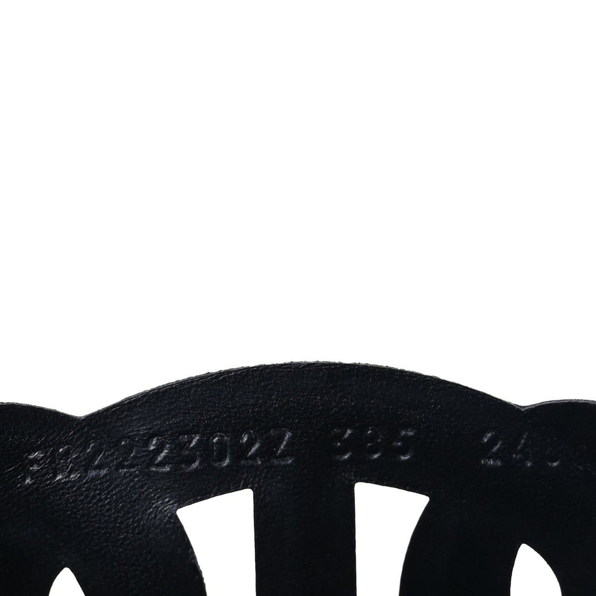 Nappa Extra Sandals 38.5 Black