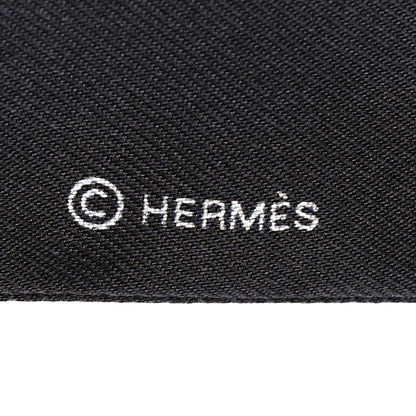 Hermes Silk Tea Time Twilly Black Rouge Multicolor 4 of 4