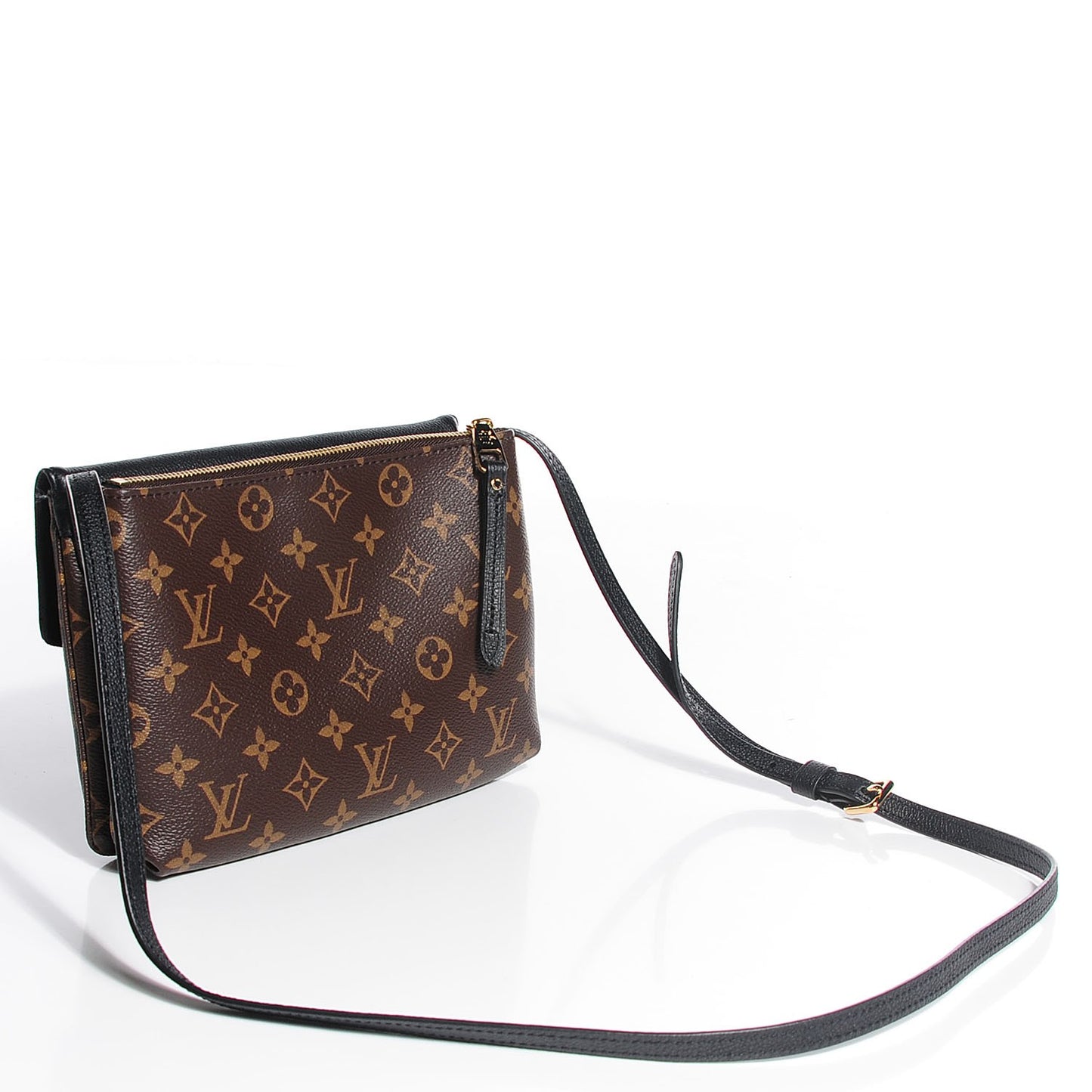 Monogram Twinset Pochette Black