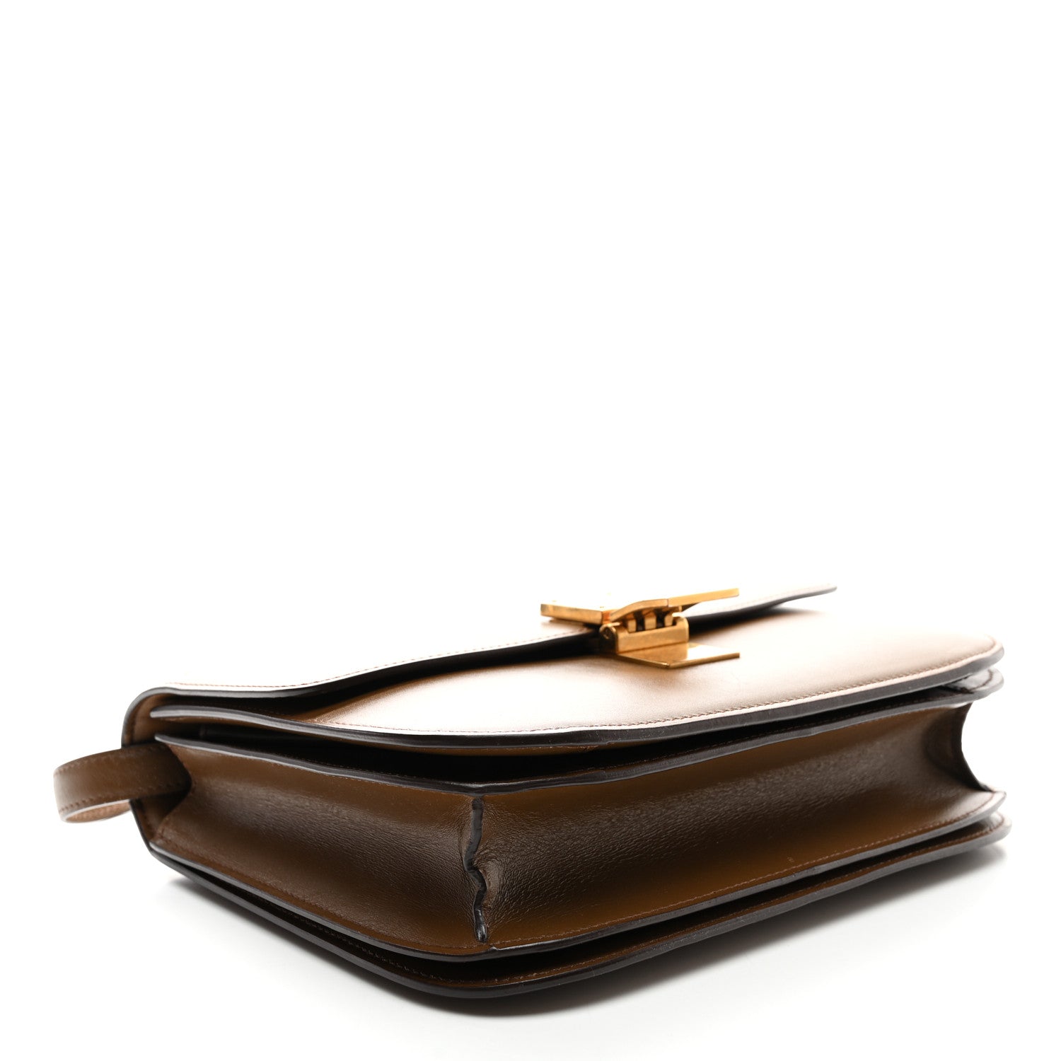 Celine Box Calfskin Medium Classic Box Flap Bag Camel 4 of 11