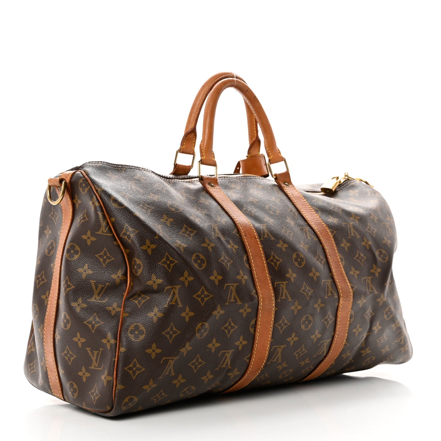 Louis Vuitton Monogram Keepall Bandouliere 55 2 of 13