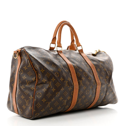 Louis Vuitton Monogram Keepall Bandouliere 55 2 of 13