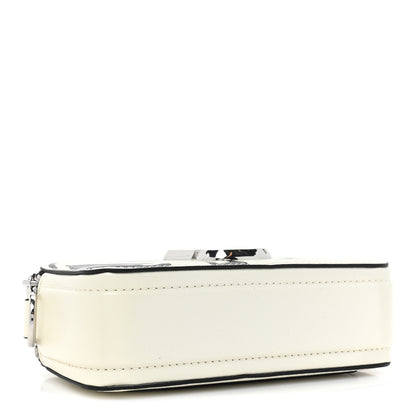 Marc Jacobs X Peanuts Saffiano Small Snoopy Snapshot Camera Bag White Black 4 of 12