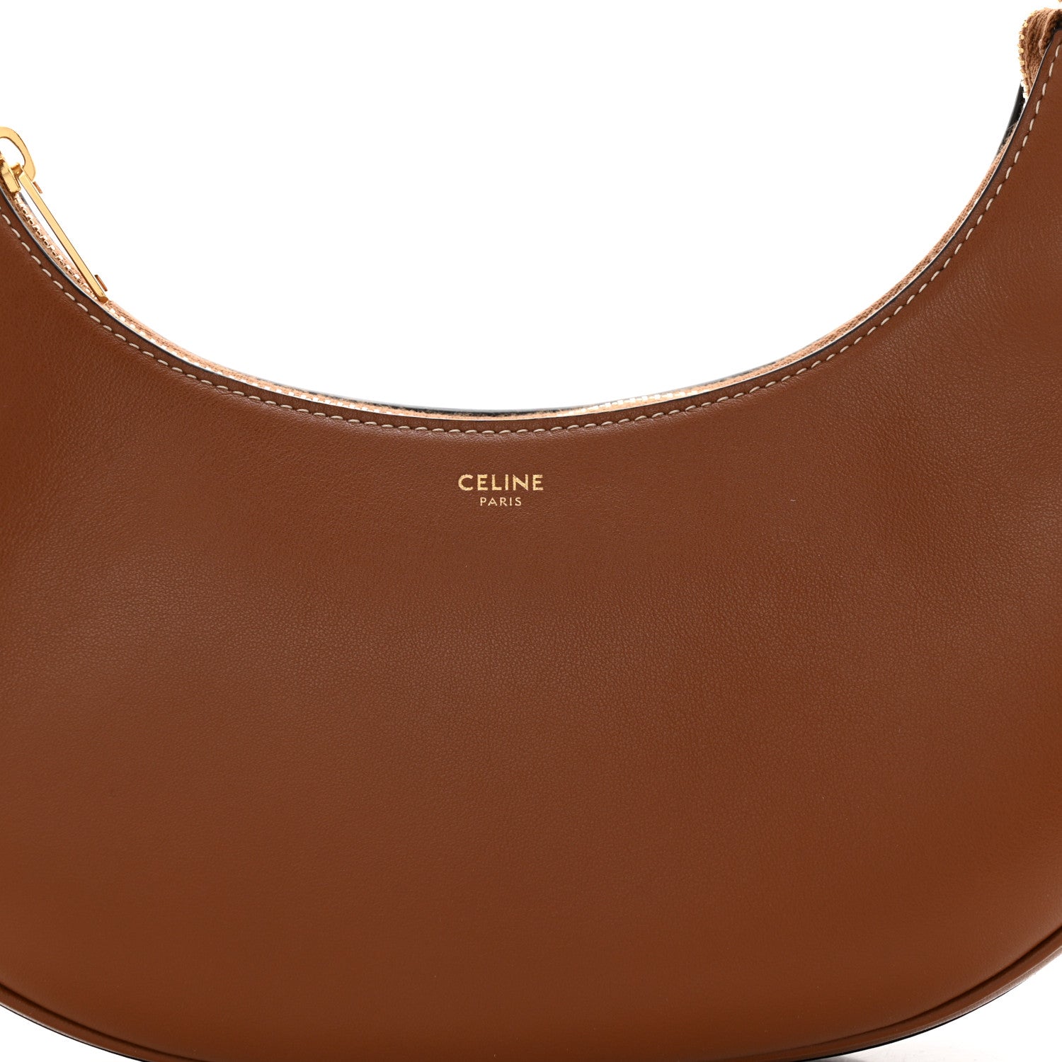 Celine Smooth Calfskin Medium Strap Ava Shoulder Bag Tan 8 of 11
