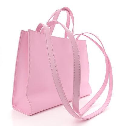 Telfar Vegan Leather Medium Shopping Bag Bubblegum 3 of 9