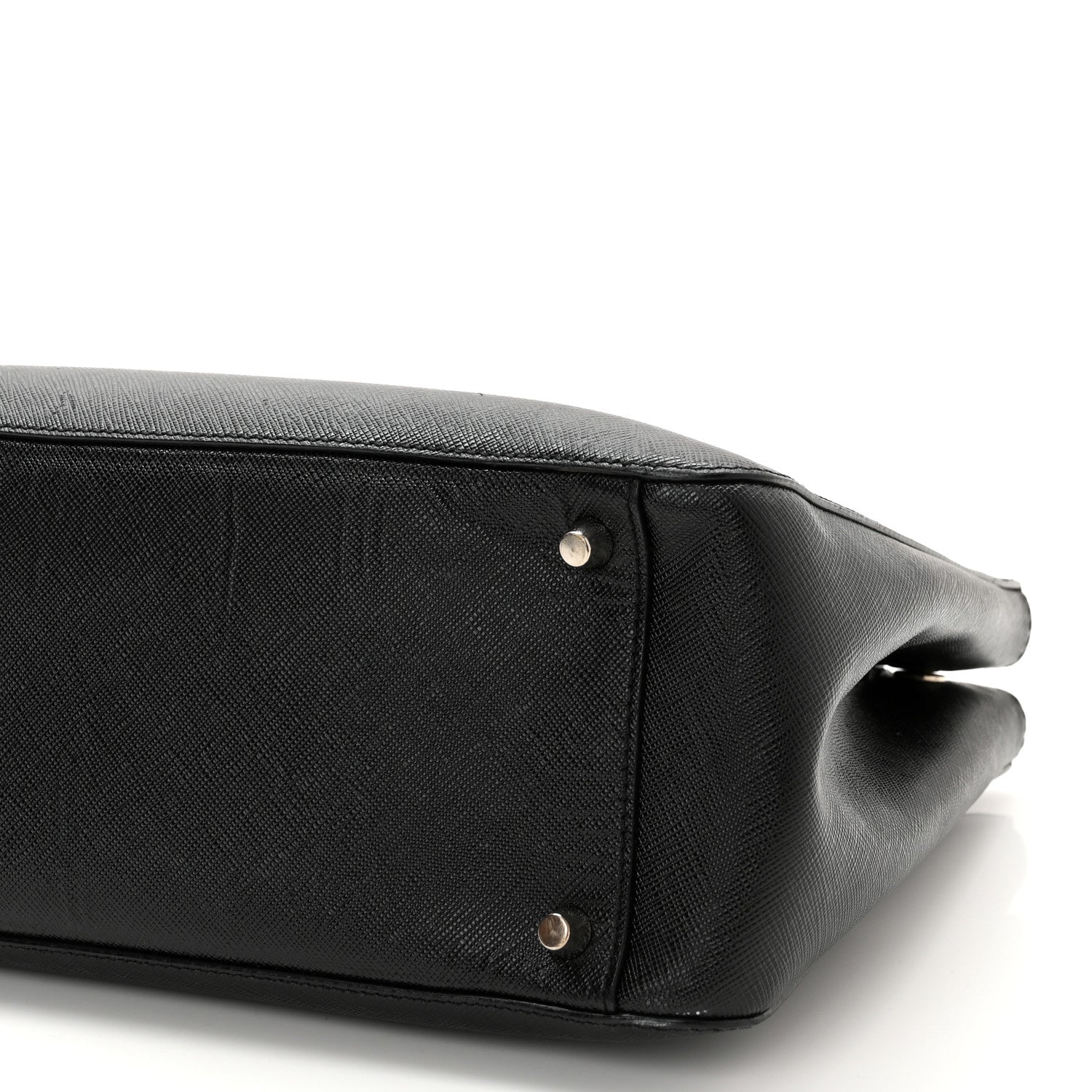 Prada Saffiano Small Galleria Double Zip Tote Black 9 of 16