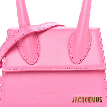 Jacquemus Smooth Calfskin Le Chiquito Moyen Pink 6 of 8