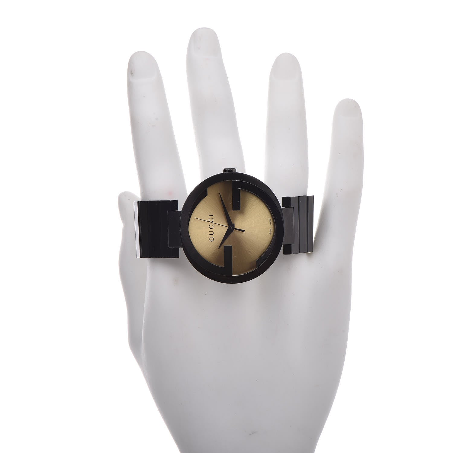 Gucci Stainless Steel 42mm Interlocking G Grammy Quartz Watch 2 of 6