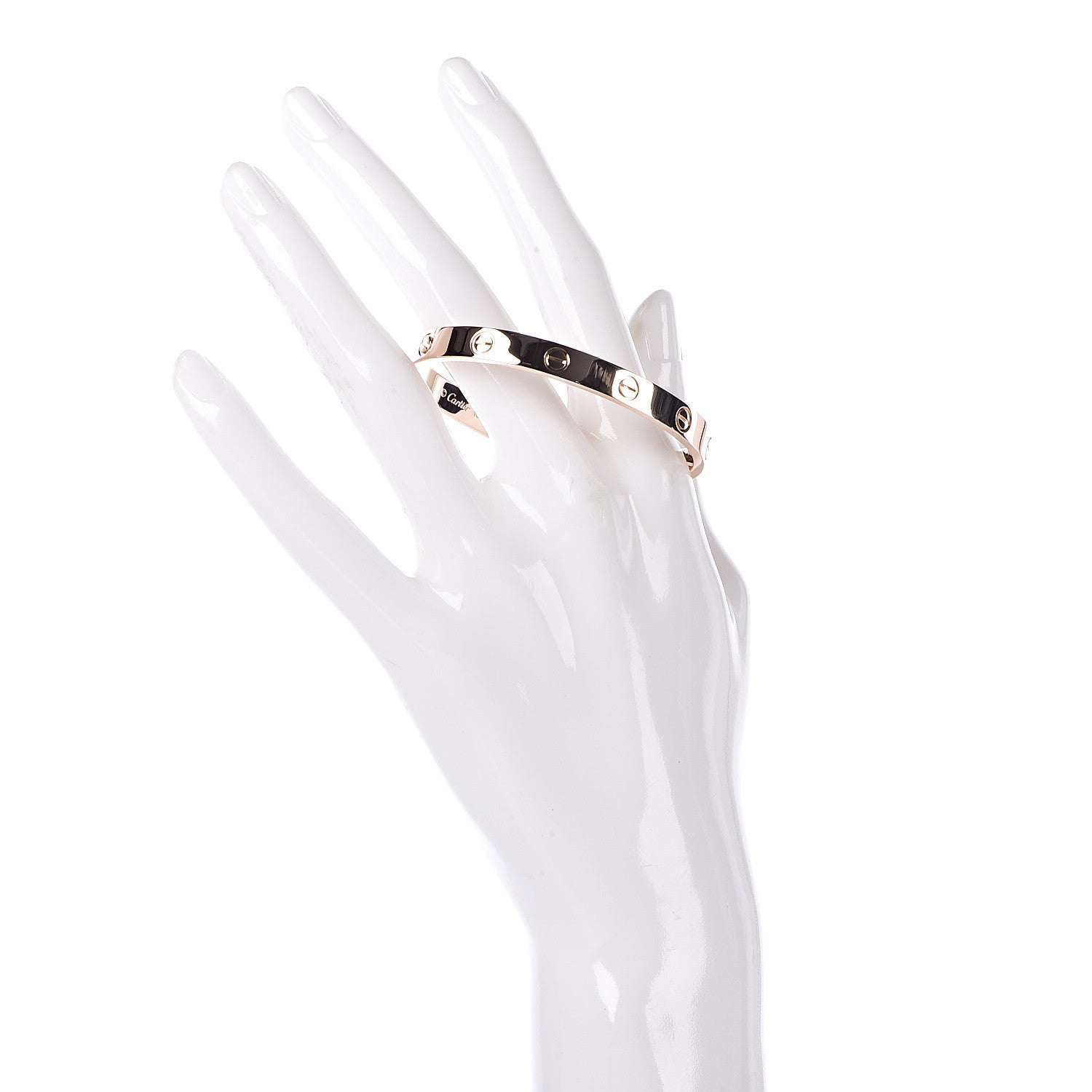 Cartier 18K Pink Gold LOVE Bracelet 16 2 of 5