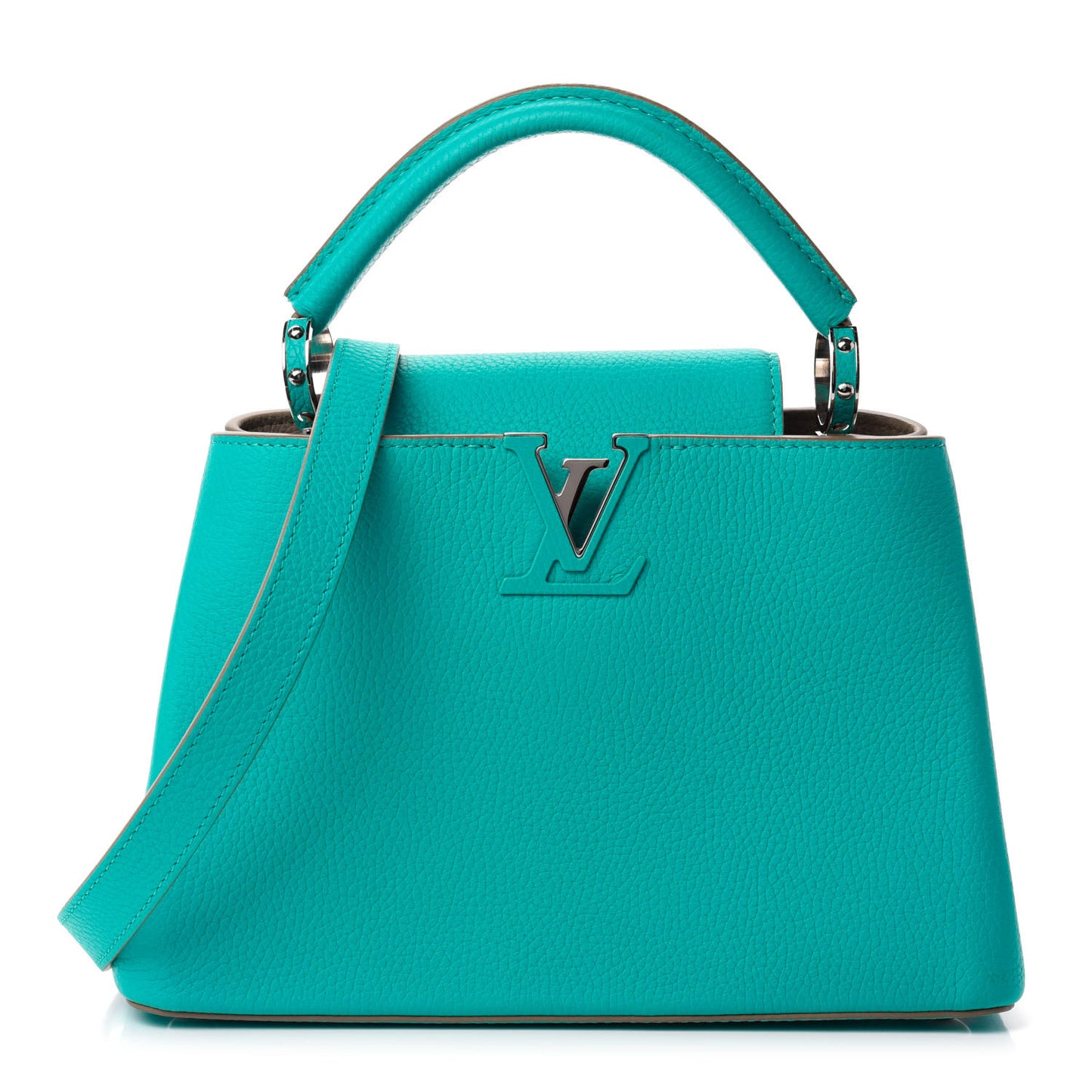 Taurillon Capucines BB Turquoise