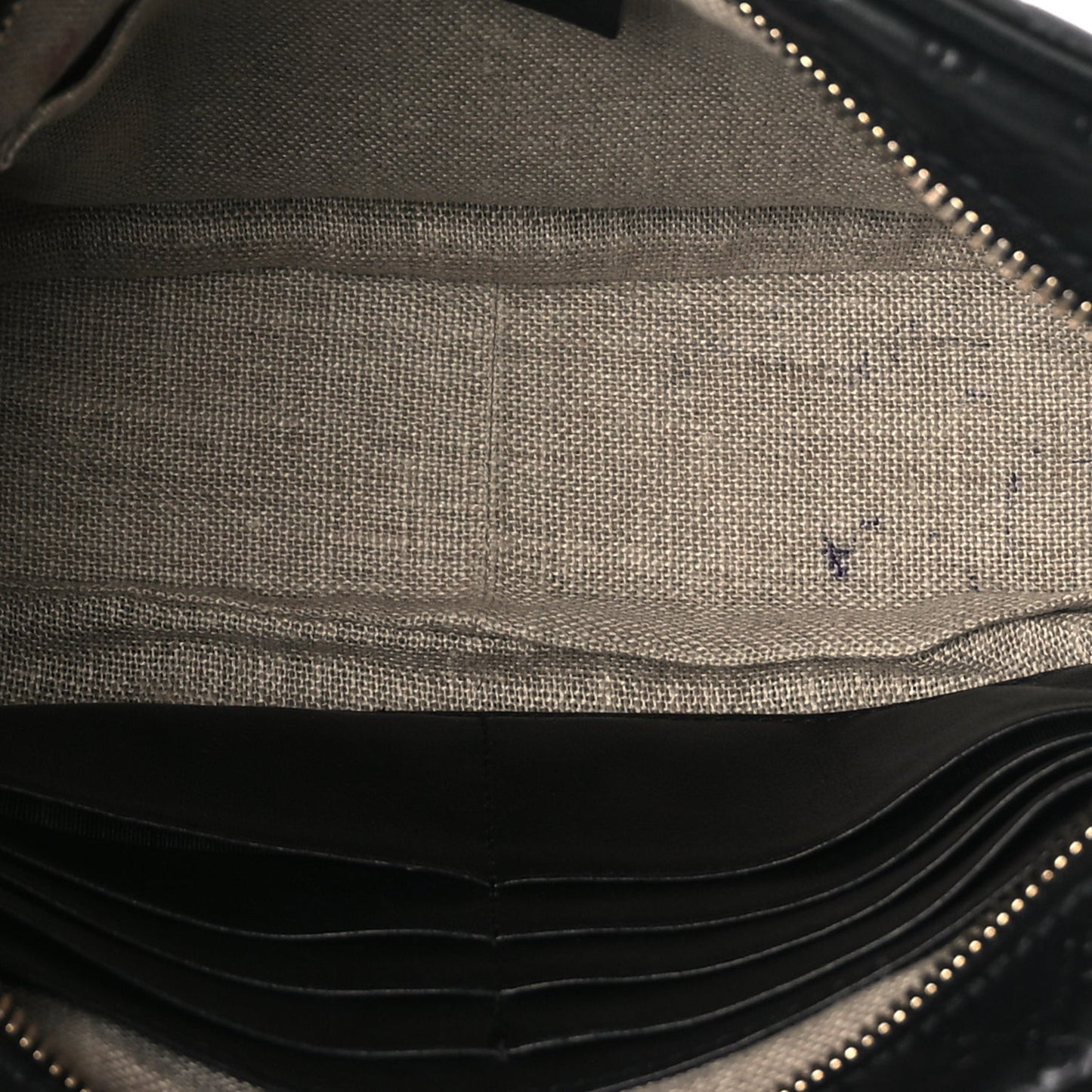 Microguccissima Mini Bree Messenger Bag Black