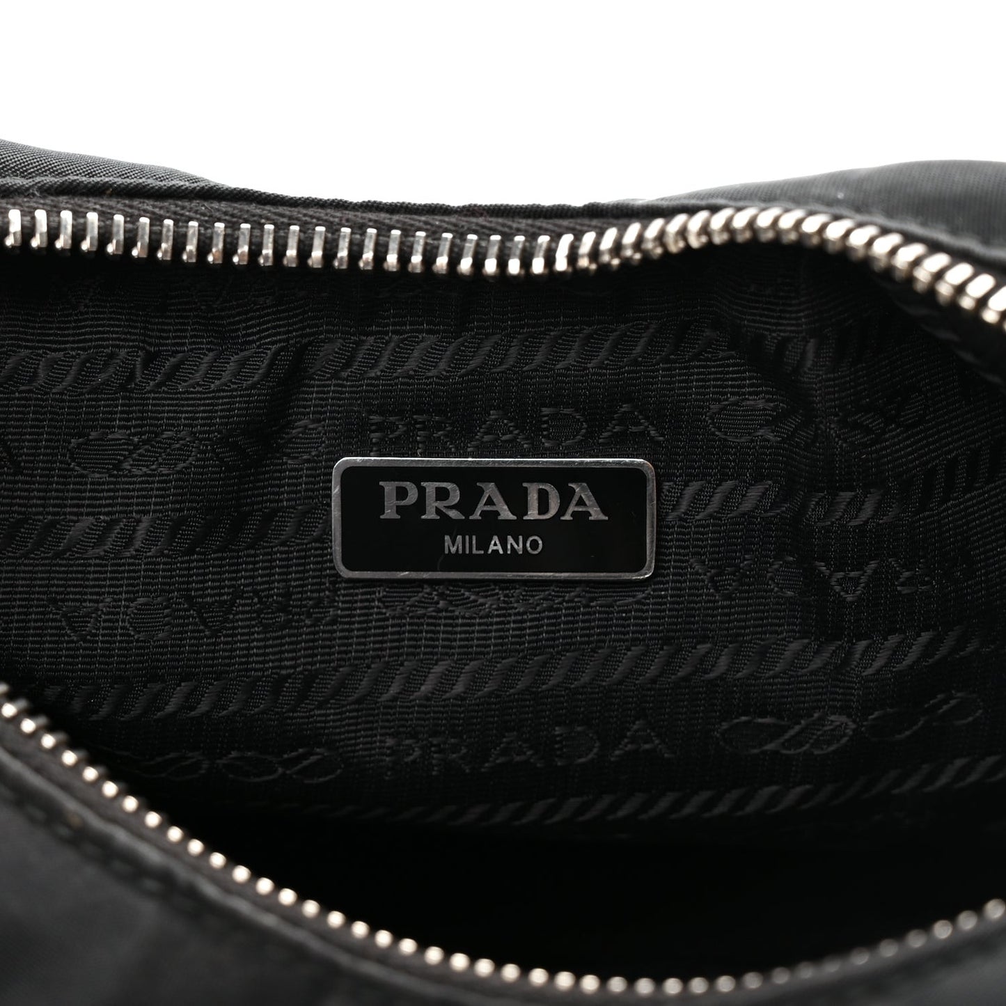 Tessuto Nylon Saffiano Re-Edition 2006 Shoulder Bag Black