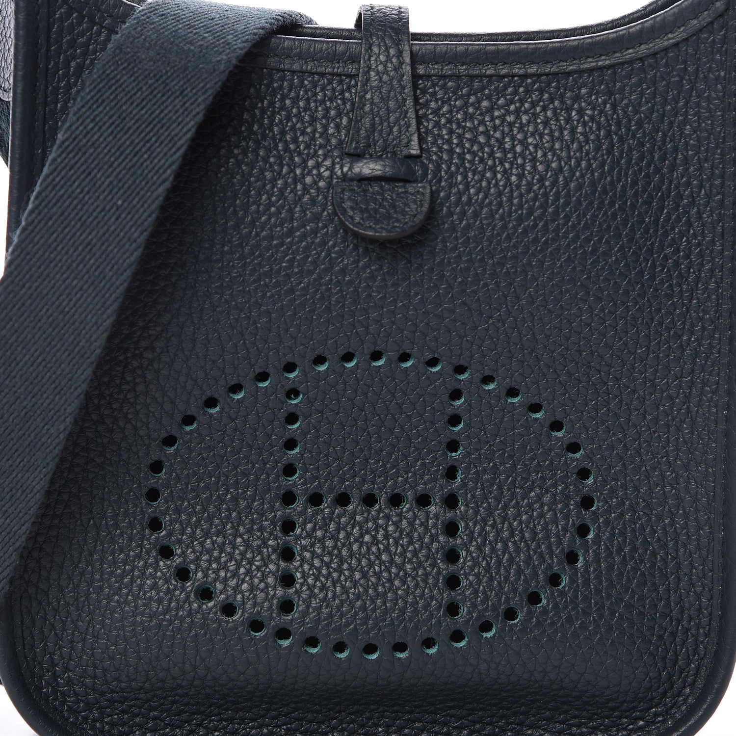 Hermes Taurillon Clemence Evelyne TPM Vert Cypress 10 of 13