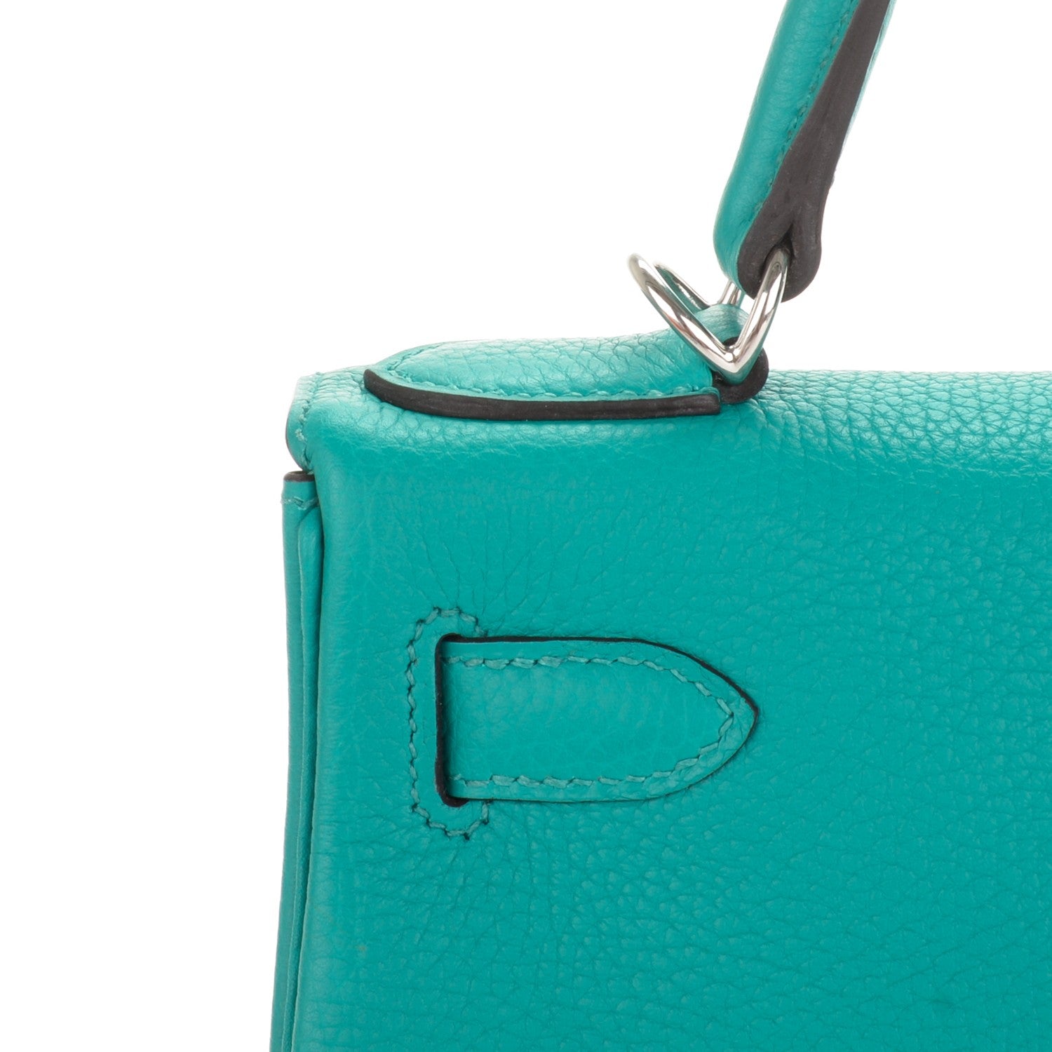 Hermes Taurillon Clemence Kelly Retourne 28 Bleu Paon 13 of 26