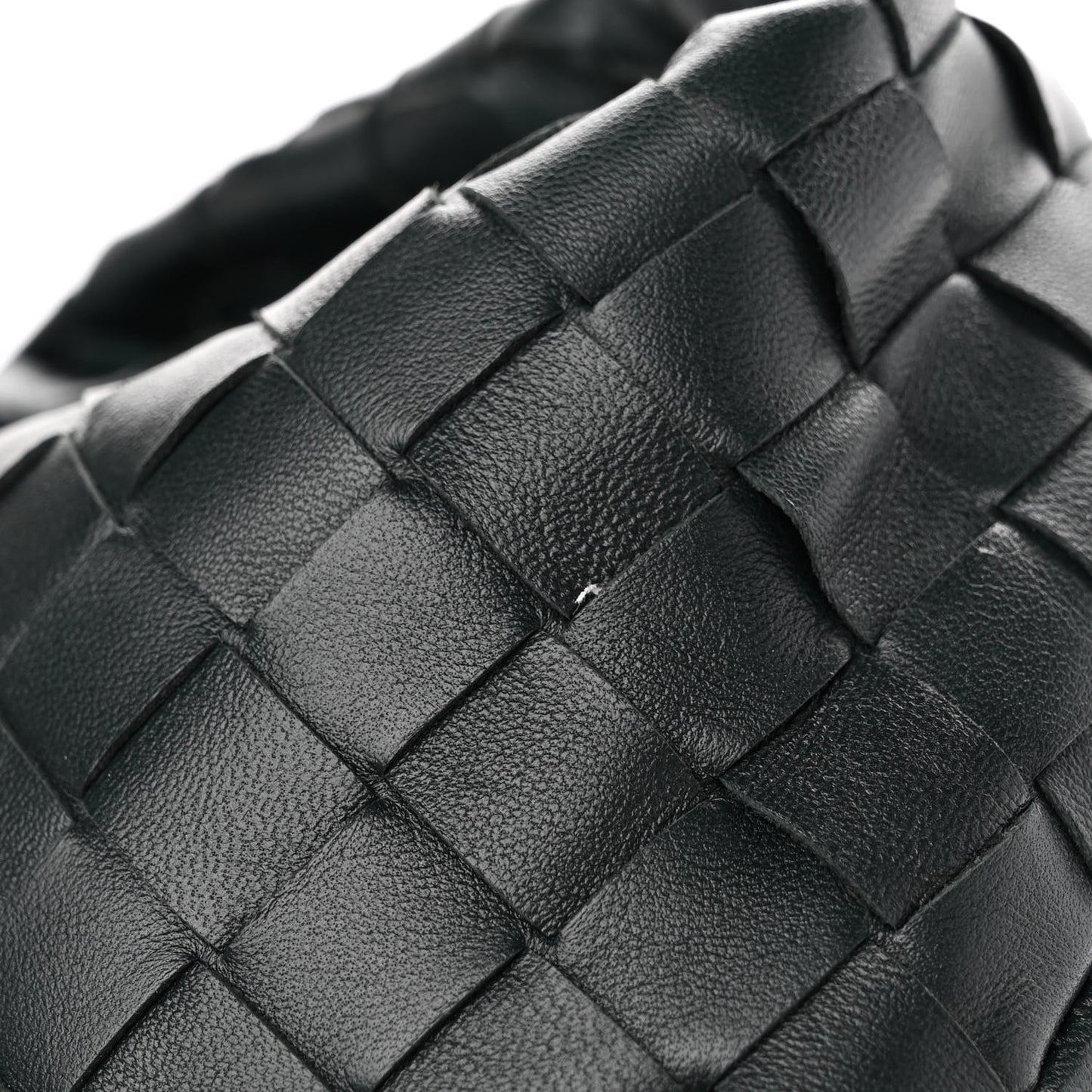 Nappa Intrecciato Mini Jodie Dark Moss