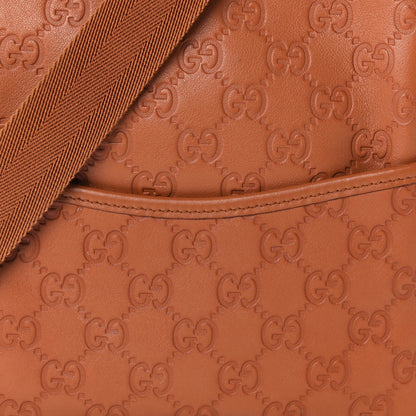 Gucci ssima Crossbody Messenger Bag Brown 6 of 8