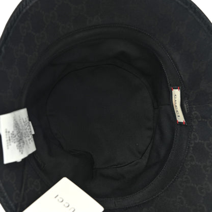Gucci Monogram GG Canvas Fedora S Black 7 of 10