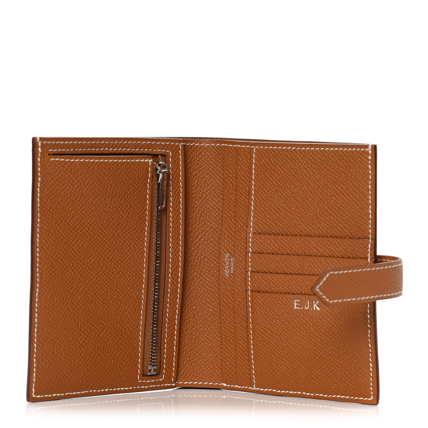 Epsom Bearn Compact Wallet Gold