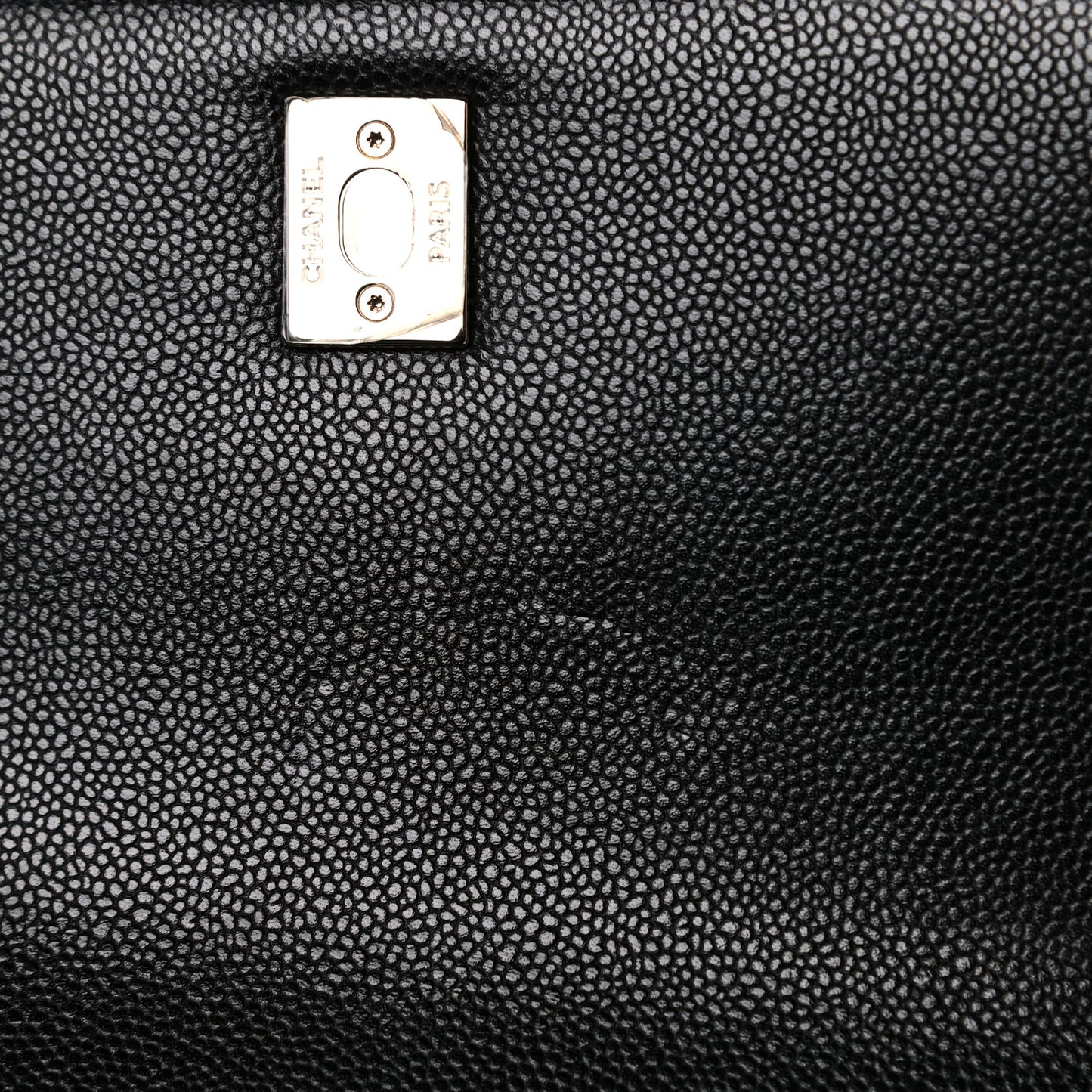 Caviar Quilted Small Business Affinity Flap Black