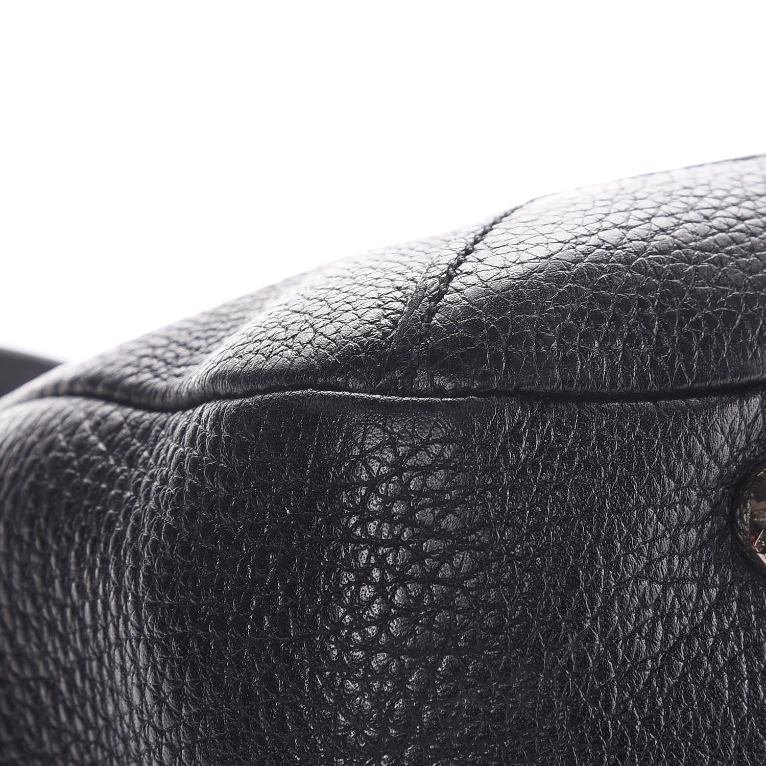 Prada Vitello Daino Shoulder Bag Black 8 of 12