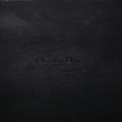 Christian Dior Grained Calfskin Caro Double Pouch Black 5 of 7