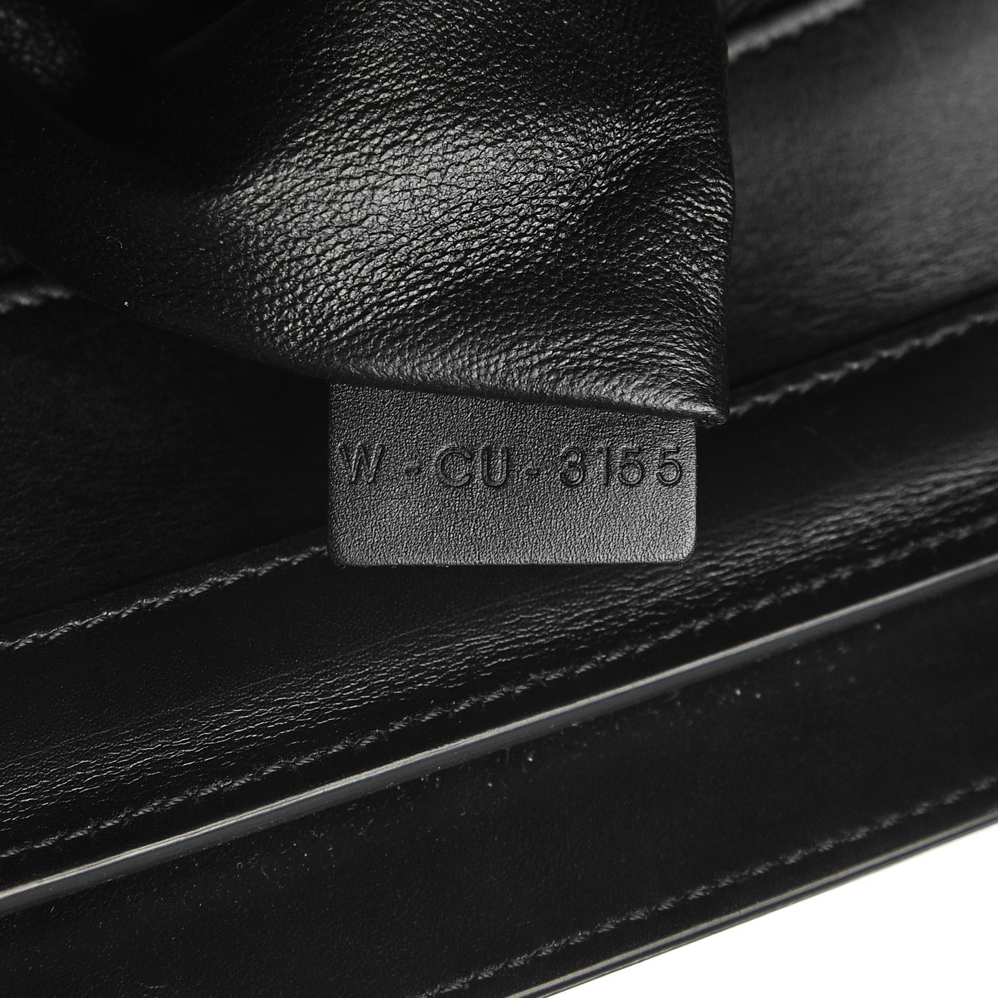 Drummed Calfskin Micro Tri-Color Luggage Antarctic