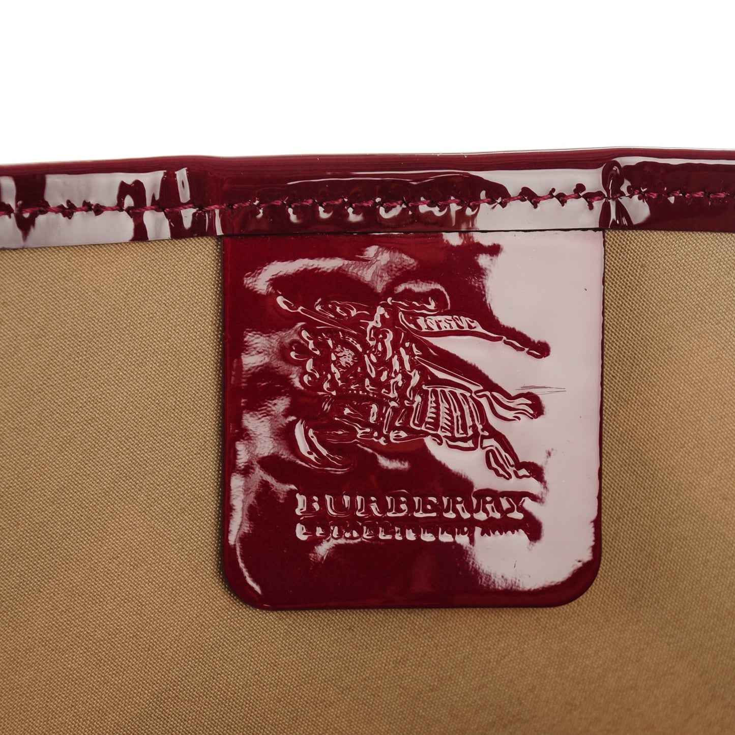 Nova Check Medium Shopper Tote Red