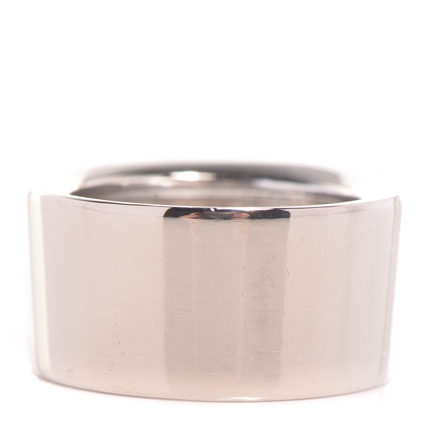 18k White Gold Diamond Love Ring Size 49 US 4.75