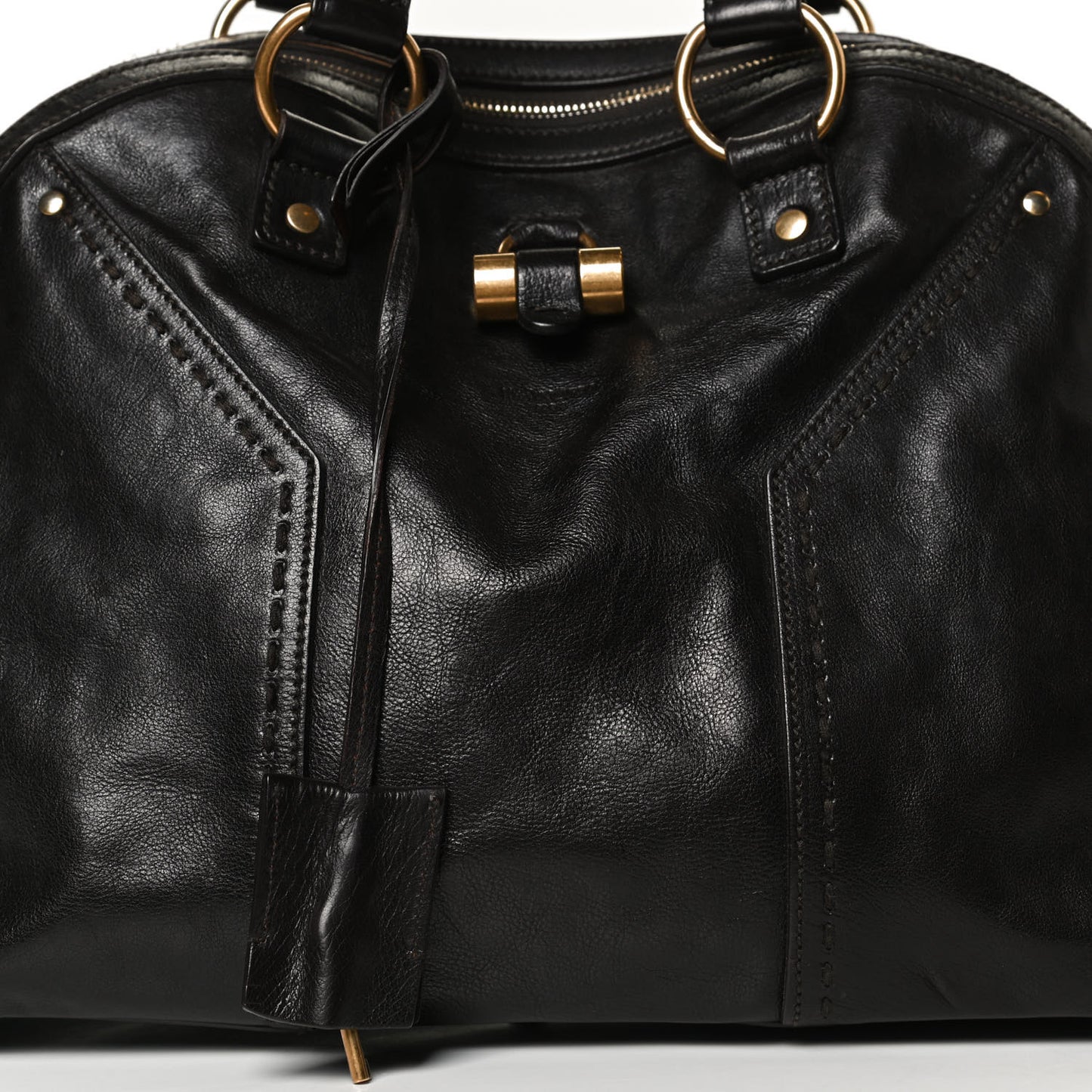 Calfskin Large Muse Black