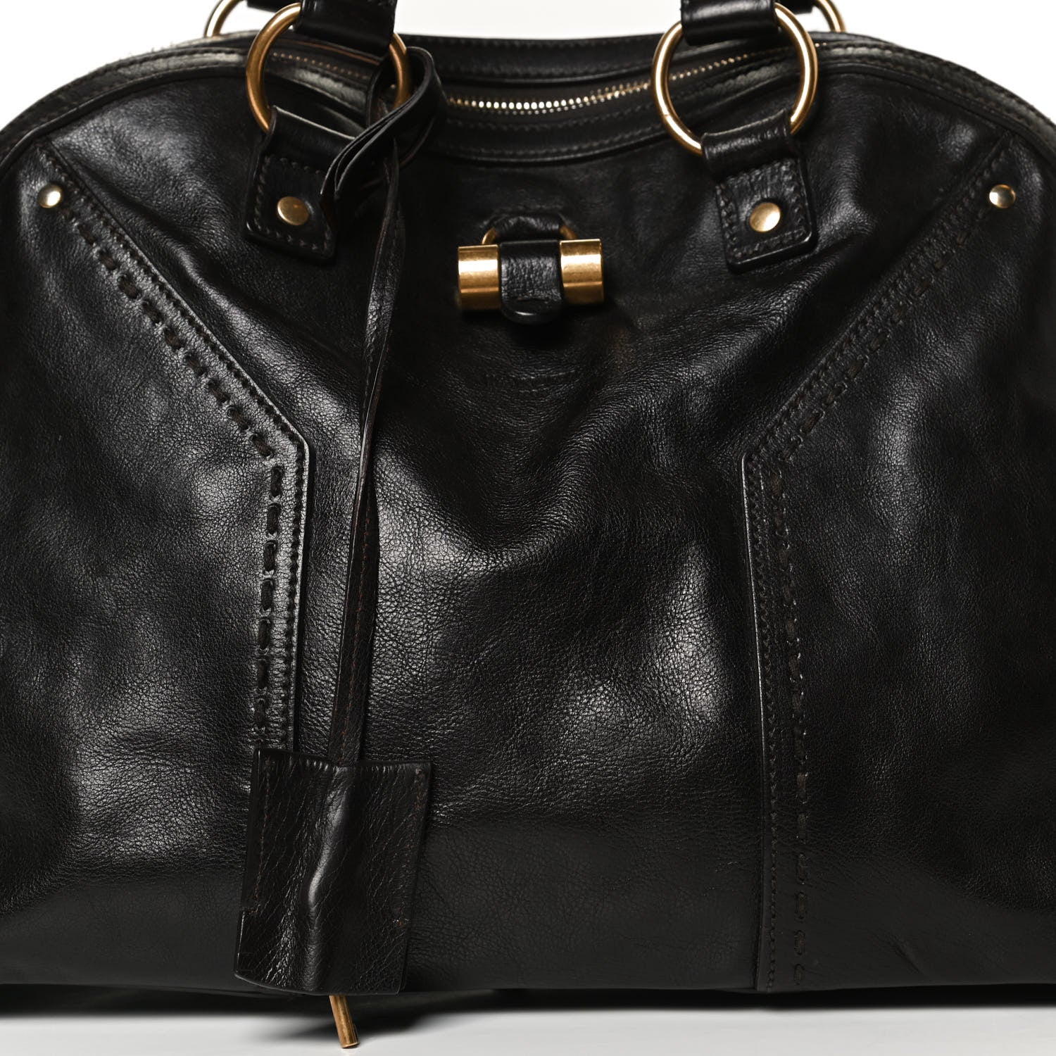 Saint Laurent Calfskin Large Muse Black 8 of 13
