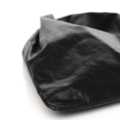 The Row Calfskin Small Bindle Bag Black 8 of 9