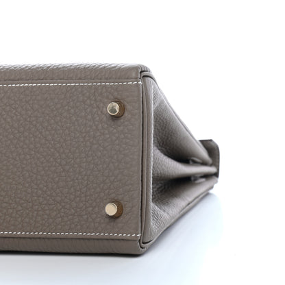 Hermes Togo Kelly Retourne 32 Etoupe 9 of 9
