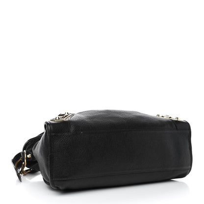 Balenciaga Chevre Gold Metallic Edge Hardware City Black 3 of 8