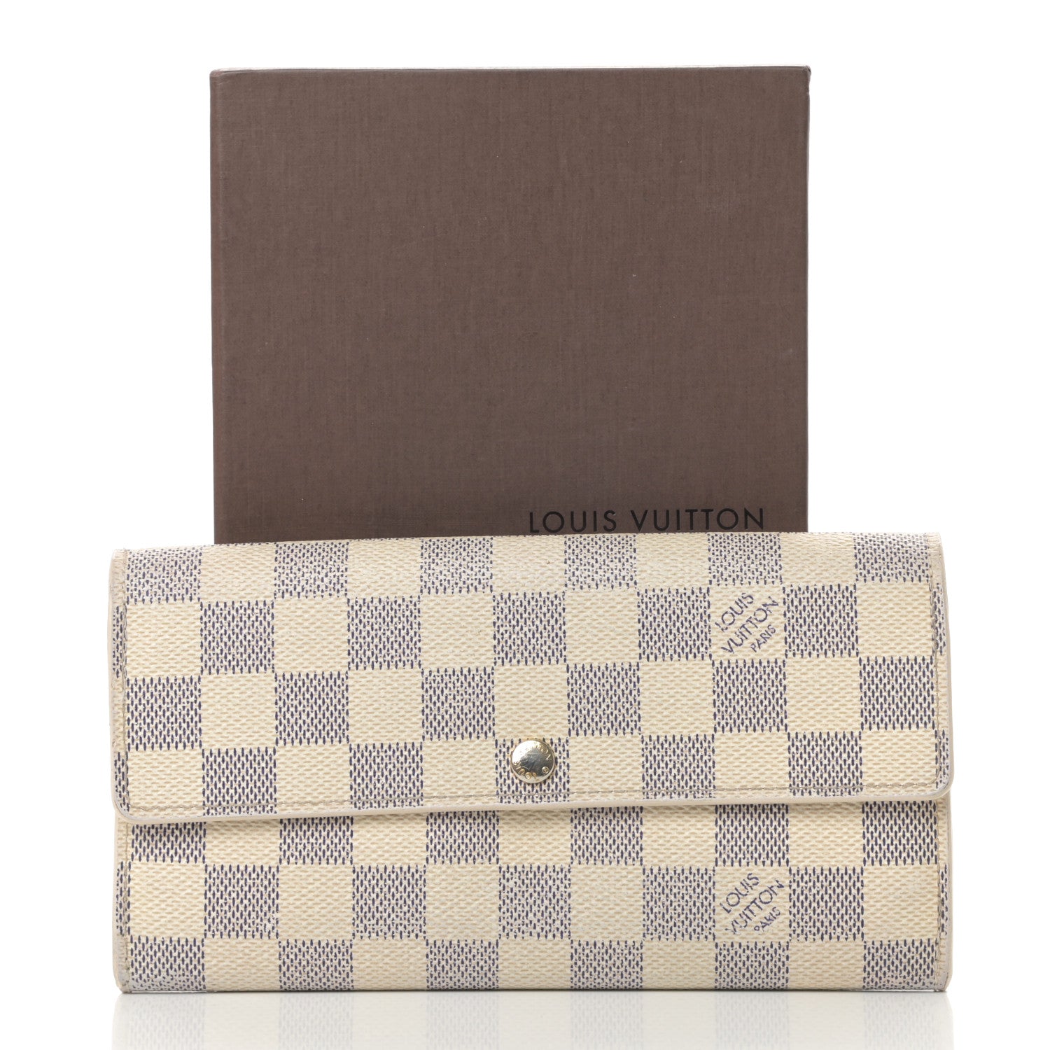 Louis Vuitton Damier Azur Sarah Wallet 14 of 14