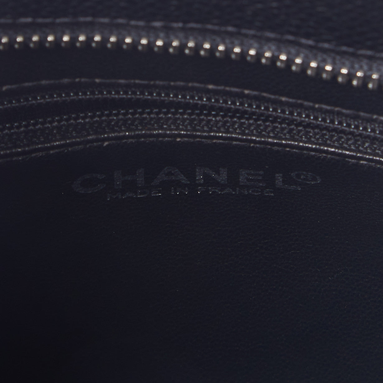 Caviar Quilted Medallion Tote Black