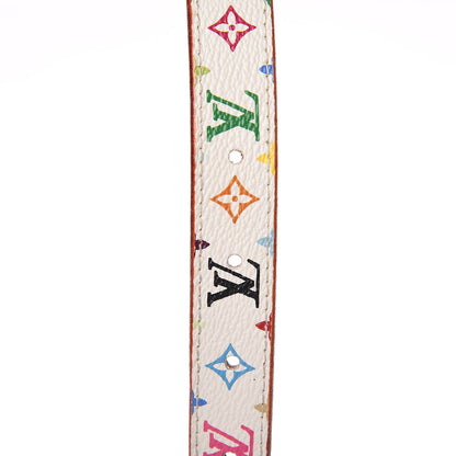 Louis Vuitton Monogram Multicolor Belt 90 36 White 9 of 9