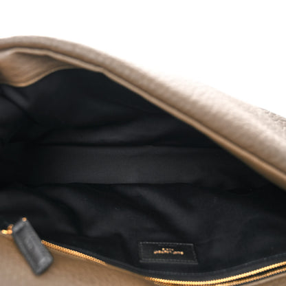 Saint Laurent Grained Lambskin Large Calypso Light Musk 5 of 11