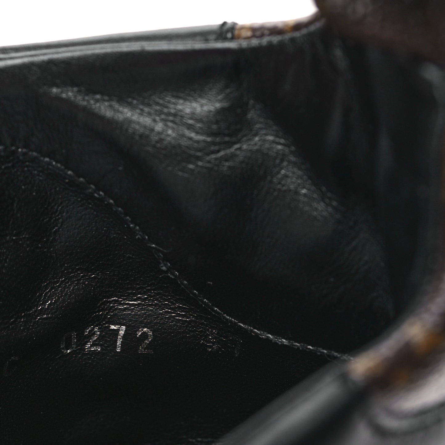 Suede Calfskin Monogram Platform Desert Boots 37 Dark Gray