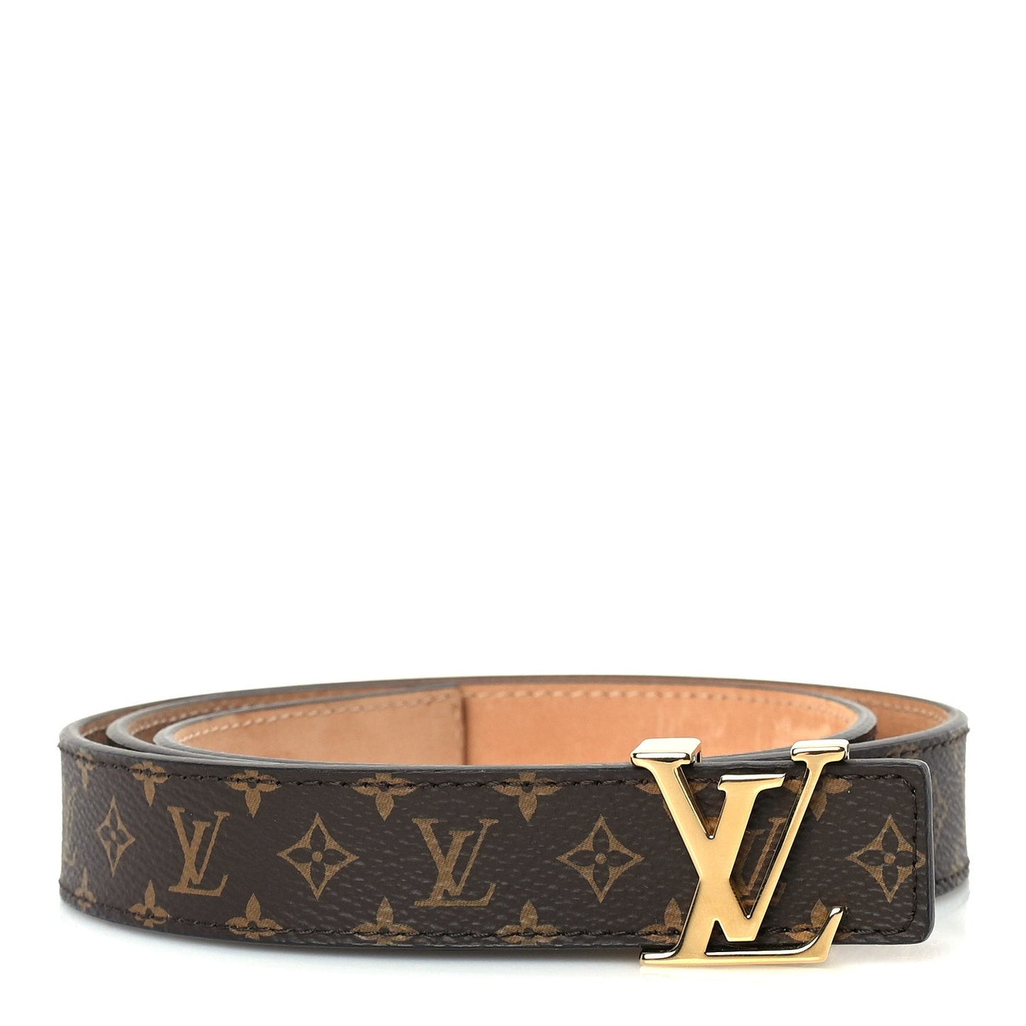 Monogram 25mm LV Initiales Belt 85 34