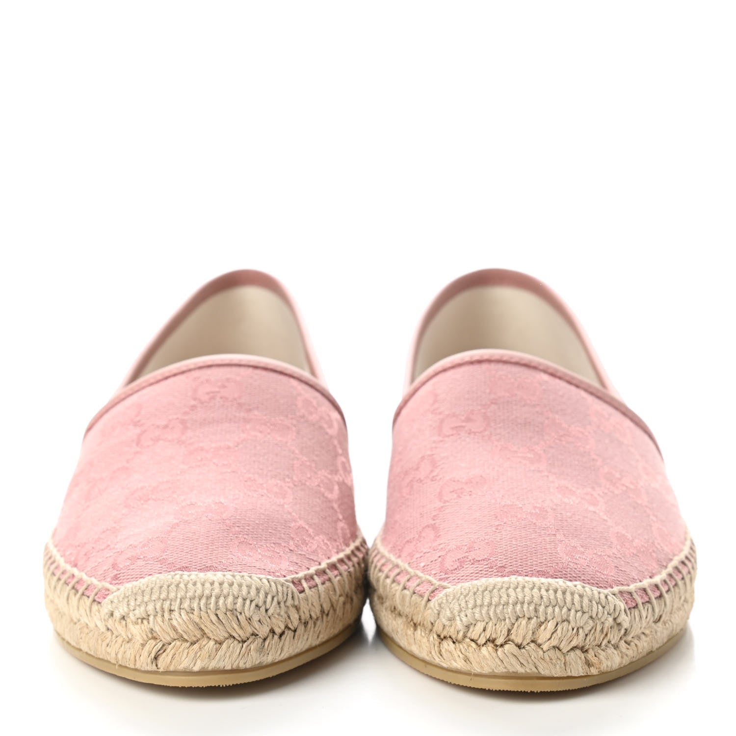Gucci Monogram Espadrilles 38 Soft Pink 2 of 8