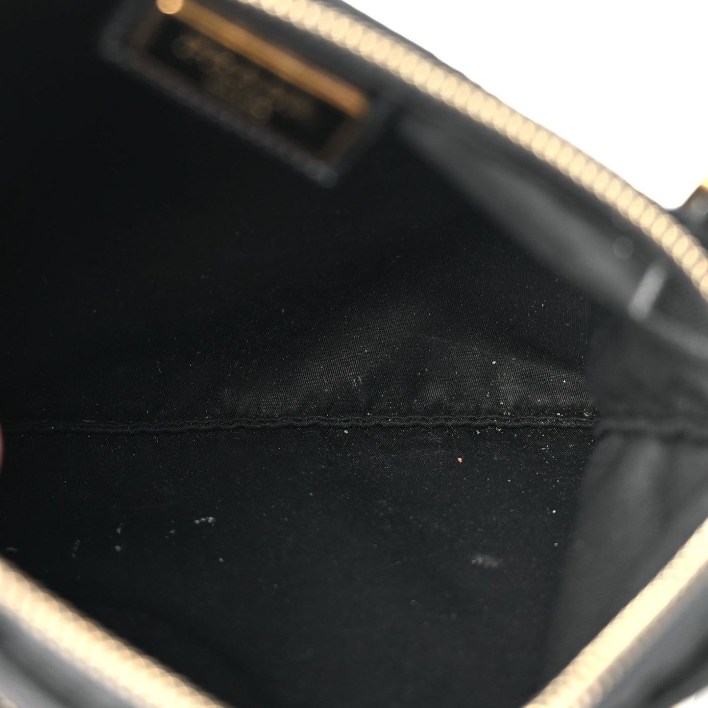 Nylon Vela Flat Messenger Bag Black