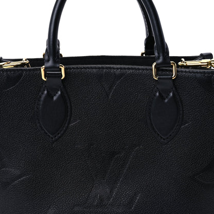 Louis Vuitton Empreinte Monogram Giant Onthego PM Black 6 of 8